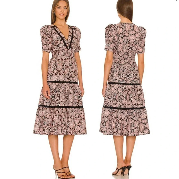 NWT BB Dakota Steve Madden Boho Next Door Dress Size Large - Picture 1 of 9